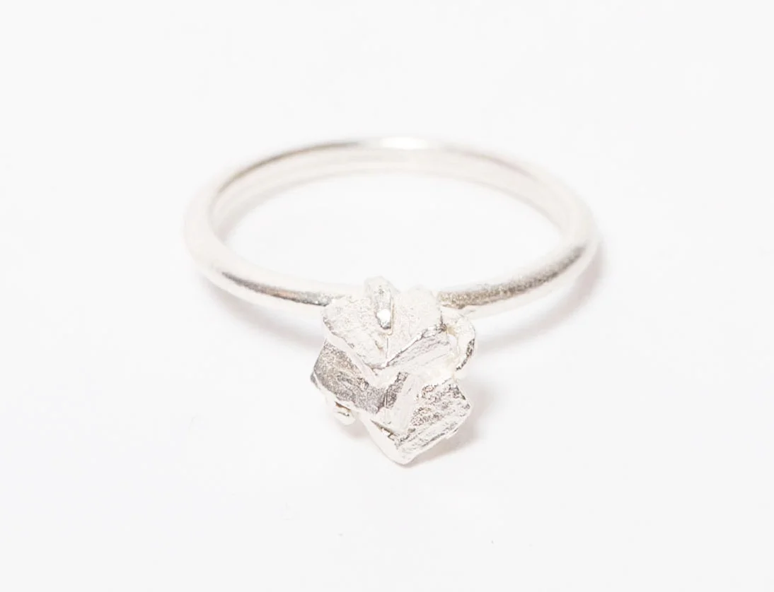 Dolorous Jewelry Sterling Silver Solitaire Stacking Ring