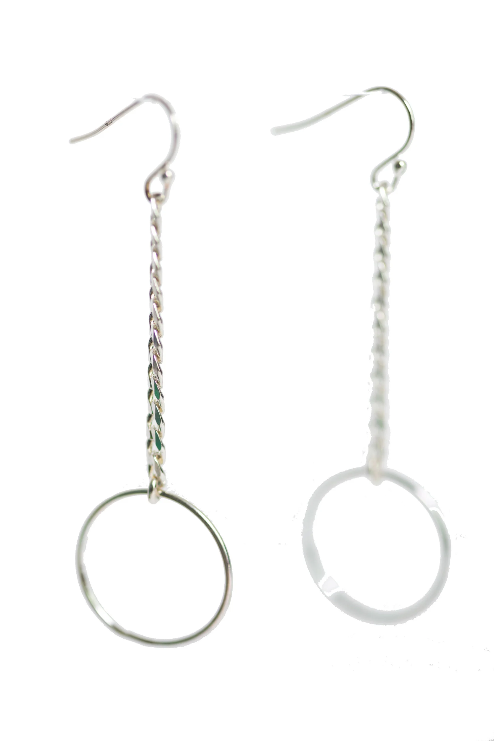 Dolorous Jewelry Minimalist Silver Drop Earrings