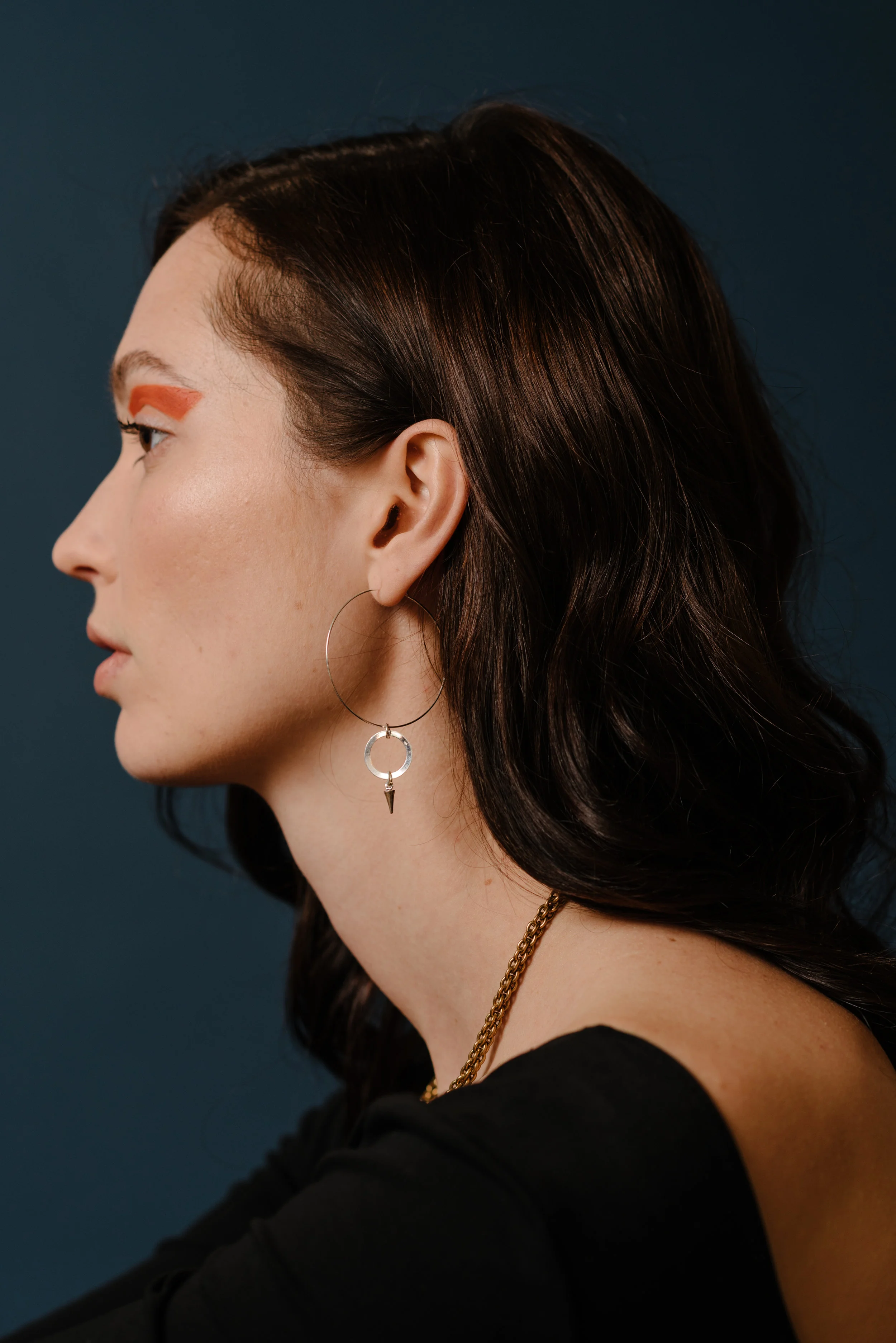 Dolorous Jewelry Silver Hoop Earrings