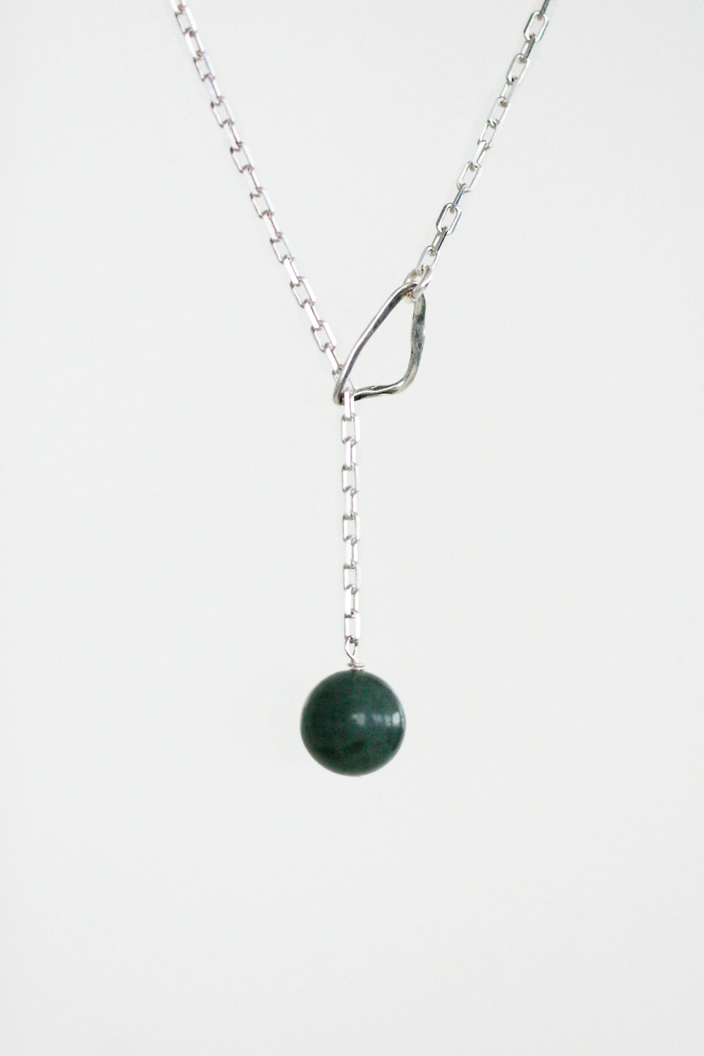 Dolorous Jewelry Silver and Jasper Geometric Larait Necklace.jpg