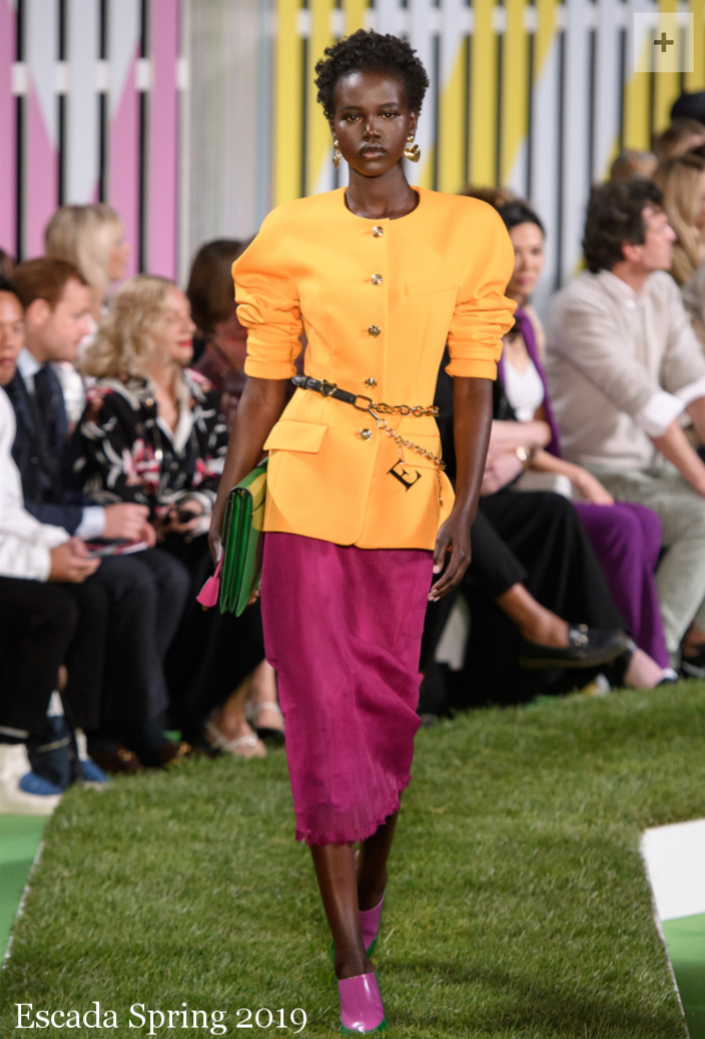 Escada Spring 2019 NYFW Chain Belt