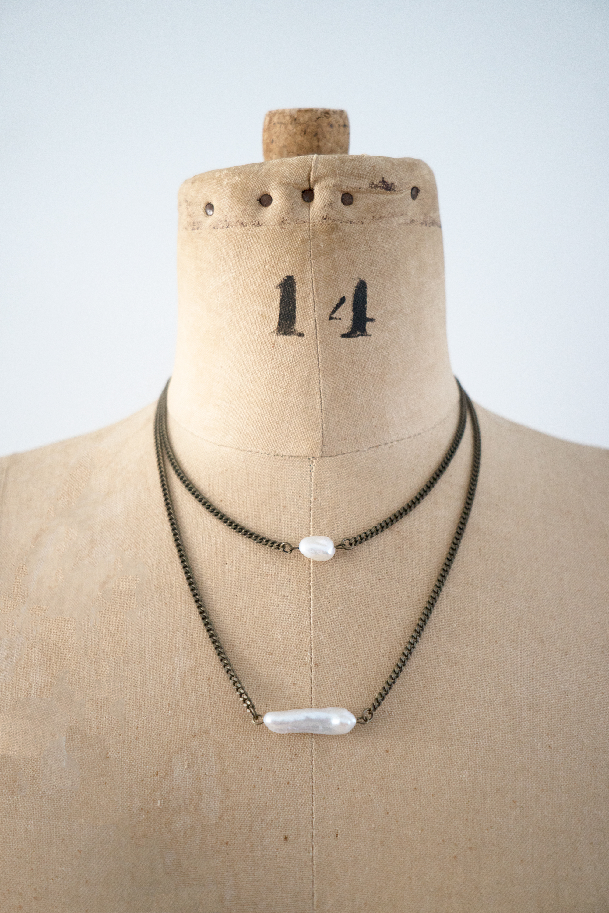 Dolorous Jewelry Layered Pearl Necklace