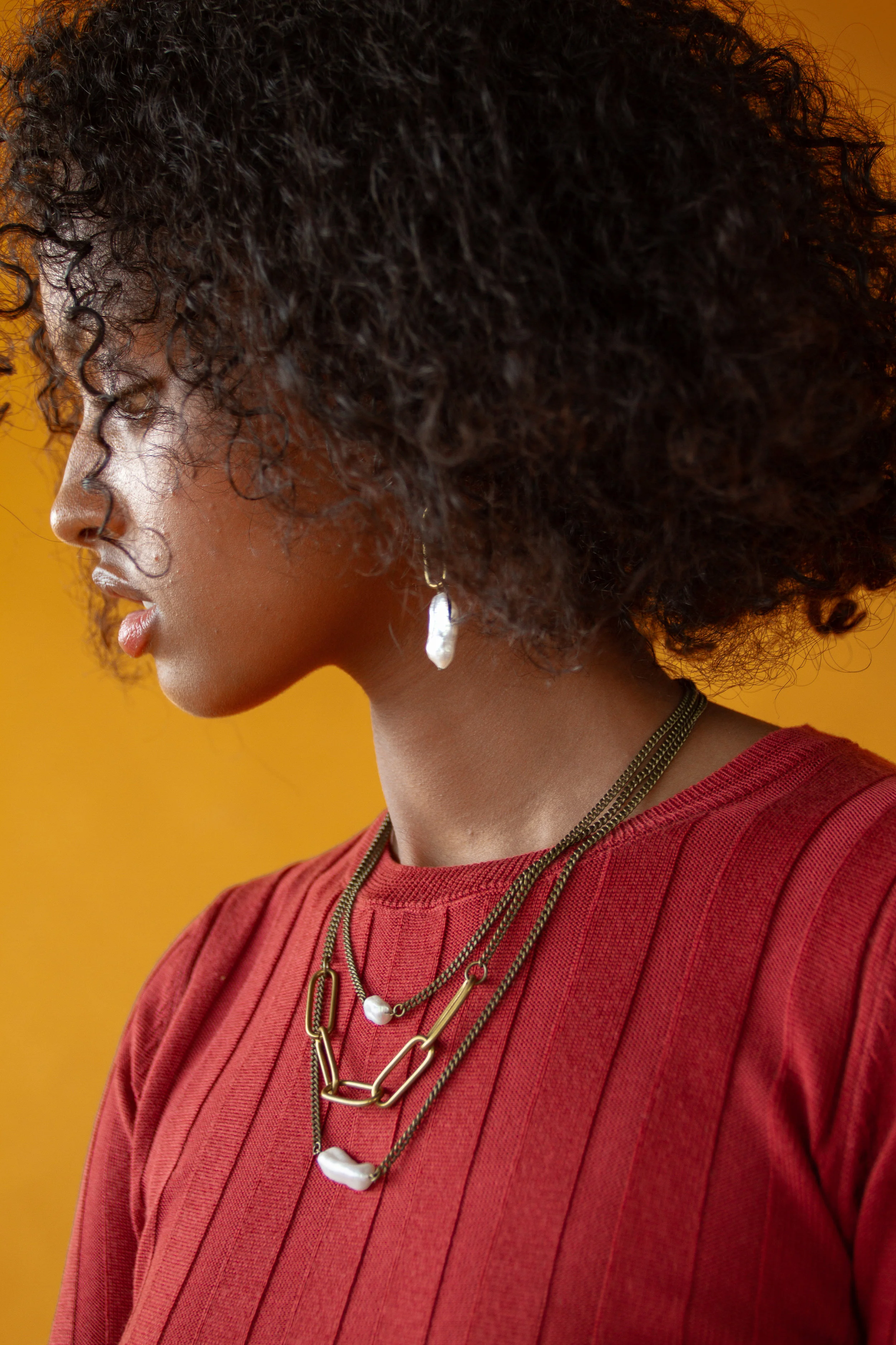 Dolorous Jewelry FW19 Pearls and Chains