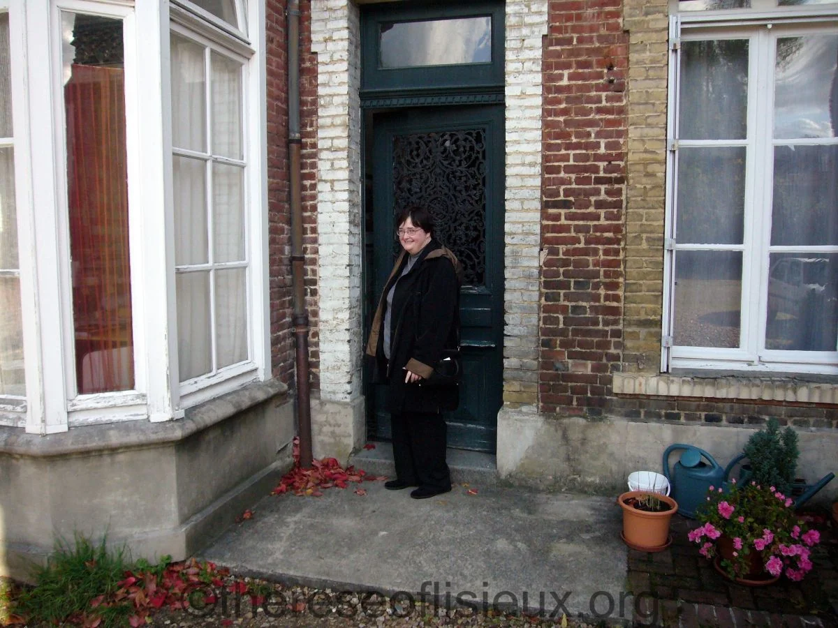 Rear entrance to Guerin house
