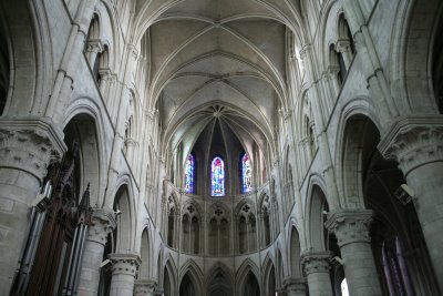 The choir of St. Pierre's Cathedral