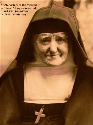 The last photo of sister francoise-therese (Leonie )martin), taken in 1940