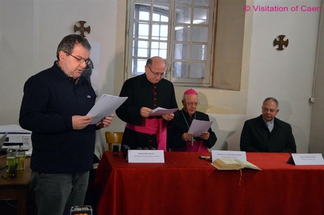  Foreground, Fabio Reggazone, Fr. Sangalli' secretary; Msgr. Apeciti; Bishop Boulanger; Father Ruffray. &nbsp; 