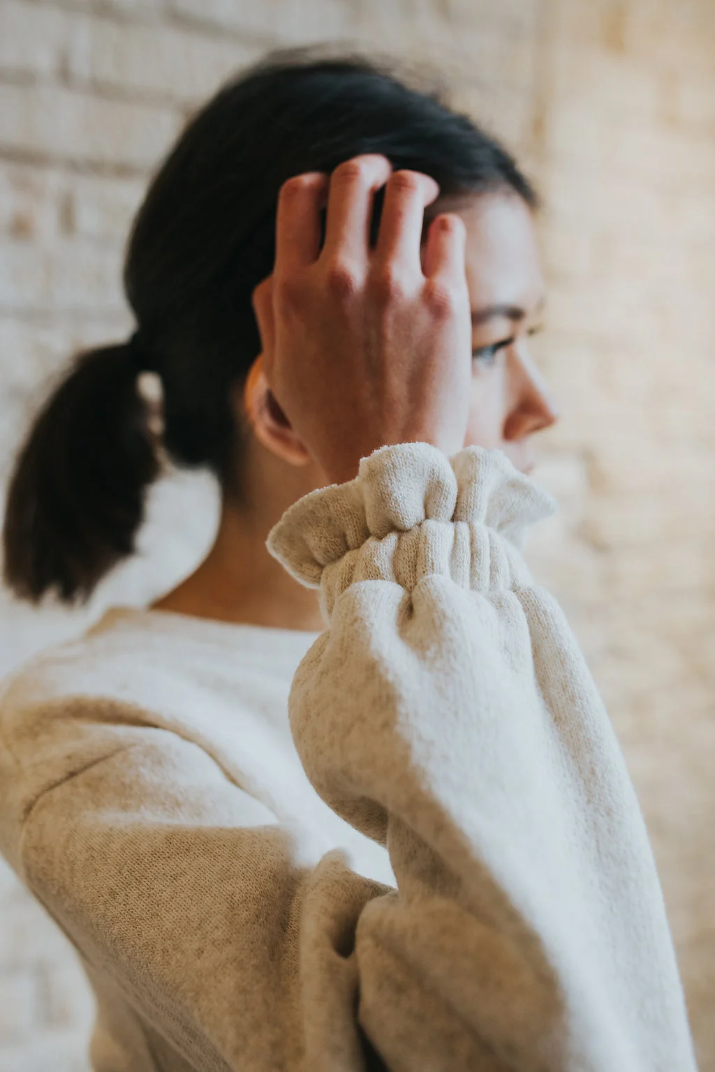 Girly-Sweatshirt-oatmeal-wrist-ruffle.jpg
