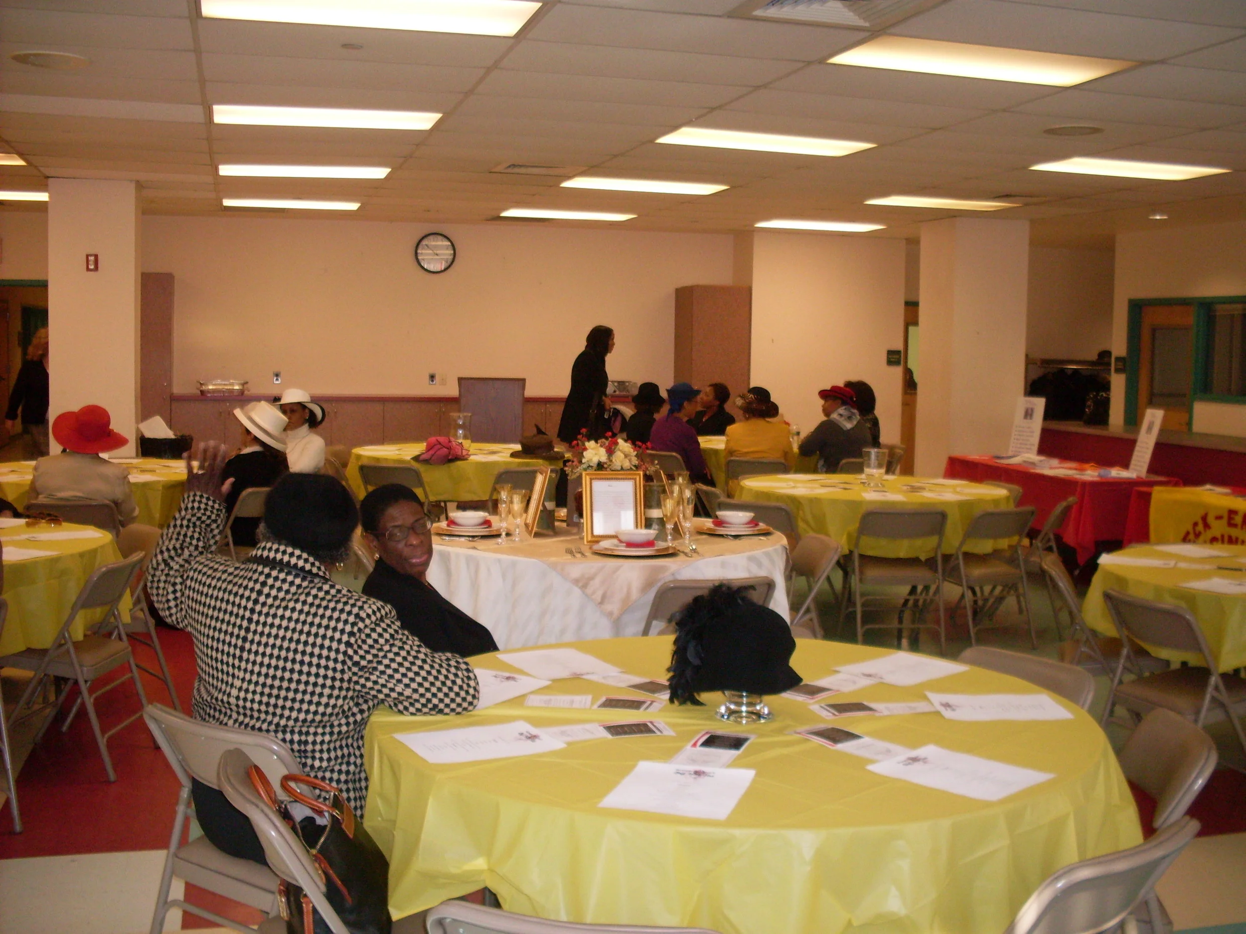 Women Survivor's Big Hat Tea