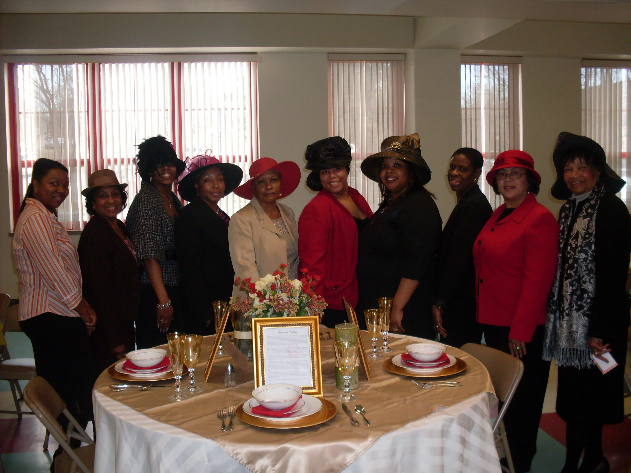 Women Survivor's Big Hat Tea - March 3, 2011