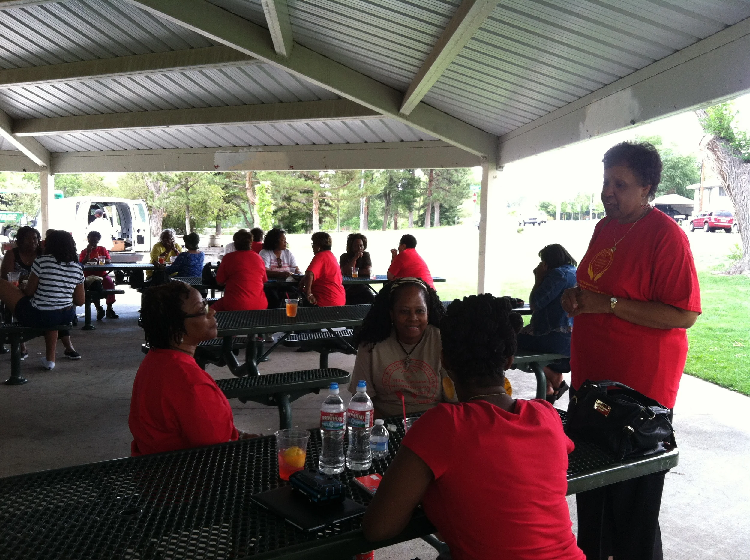 77th National Convention/Black History Tour  - Marie Castillo (National President)