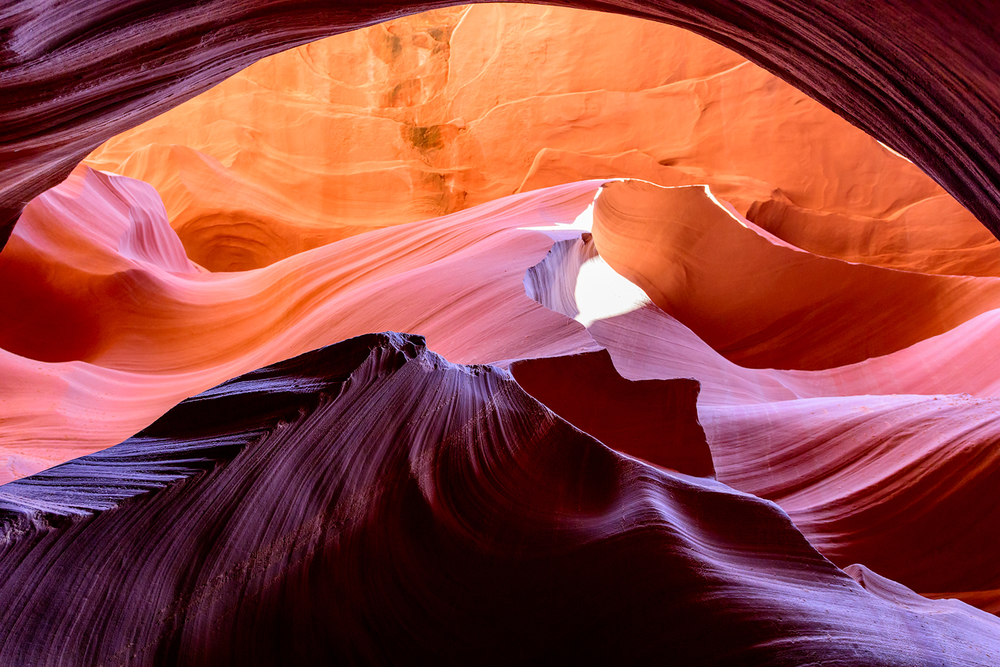 Rocky Mountain Sunset, Lower Antelope Canyon