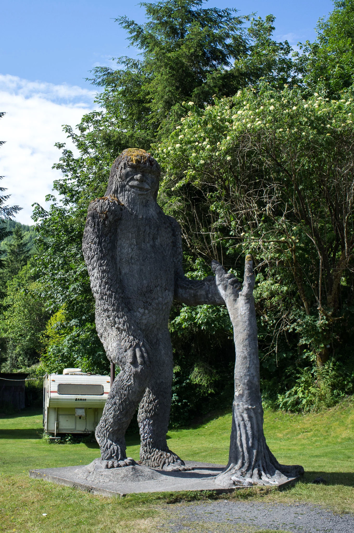 Definitive proof that sasquatch exists. Next: the chupacabra.