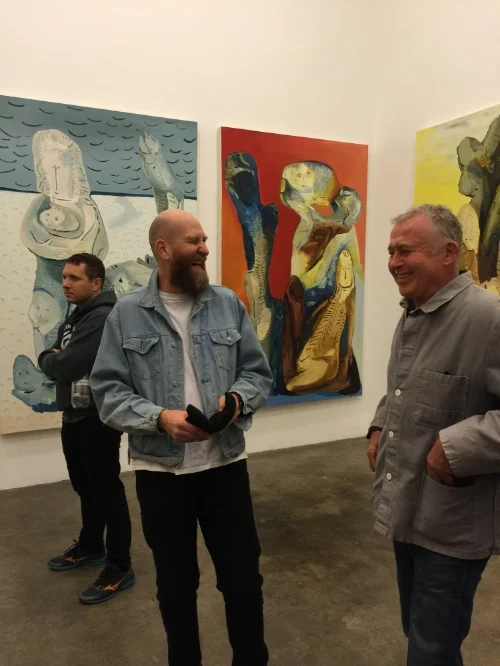 JOSHUA CALLAGHAN AND ROGER HERMAN DISCUSS ART DEALER FASHION AND SOCIAL FAUX PAS.