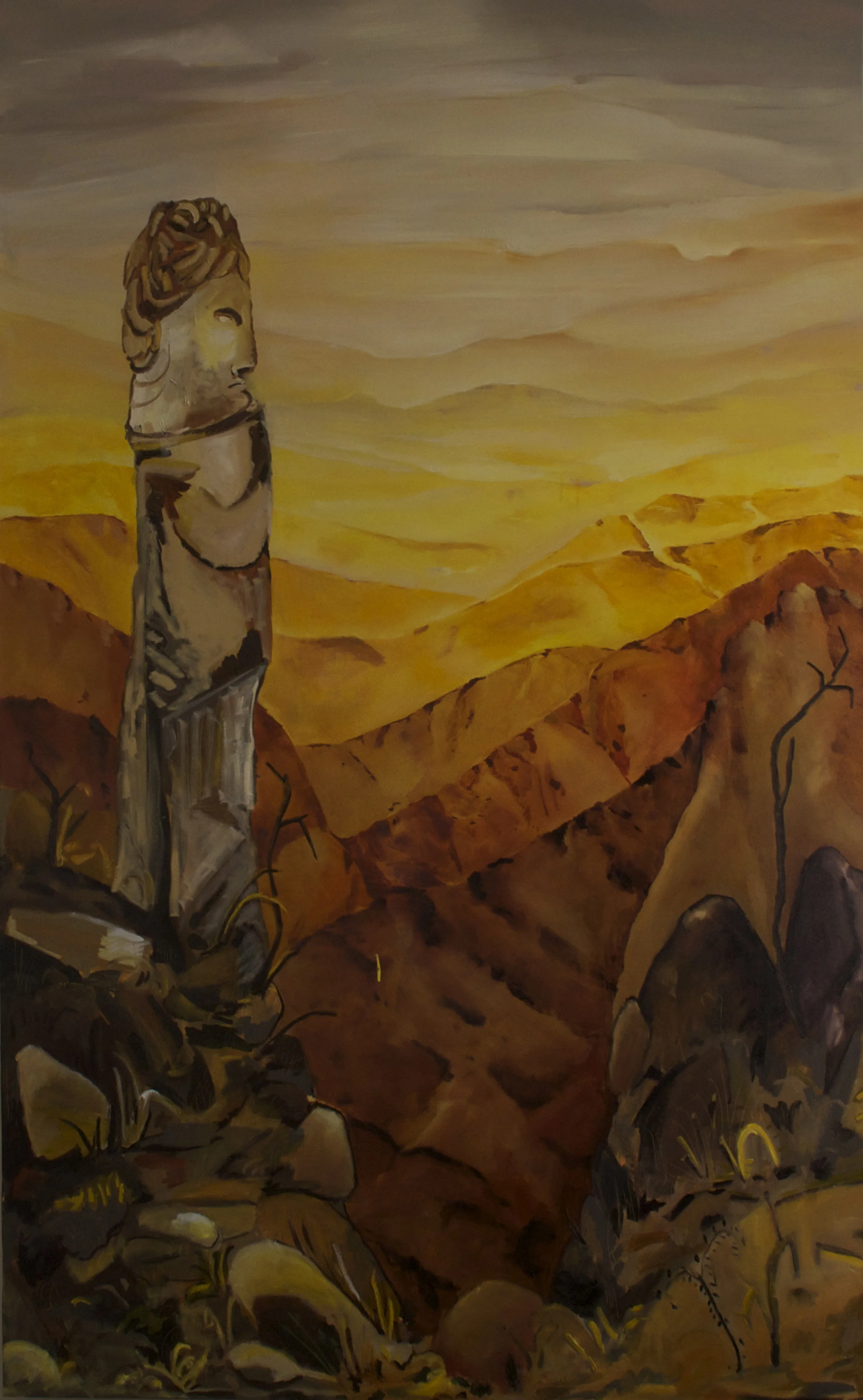 Key's View, oil on canvas, 60x95 inches.
