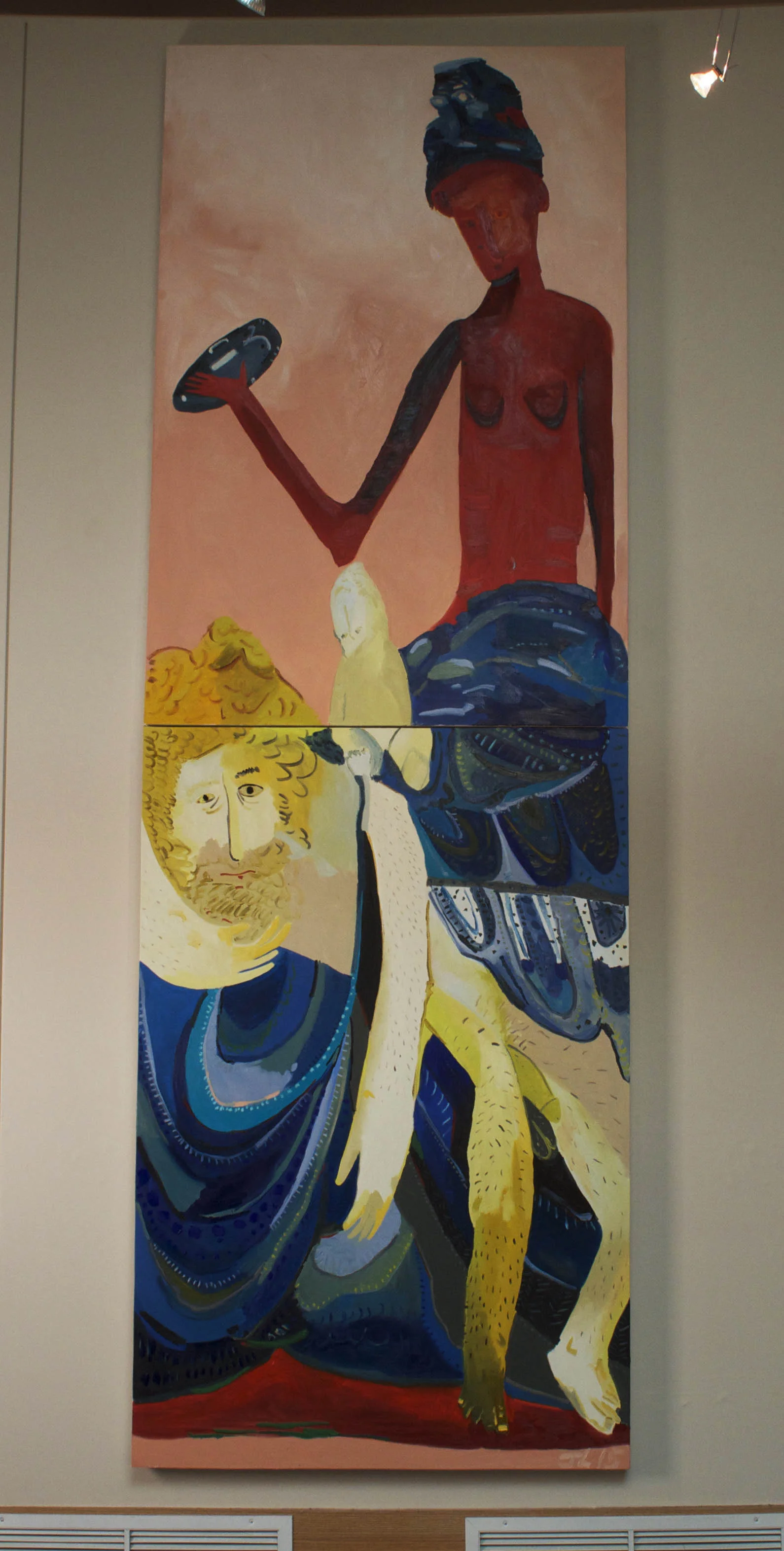 Family, oil on canvas.