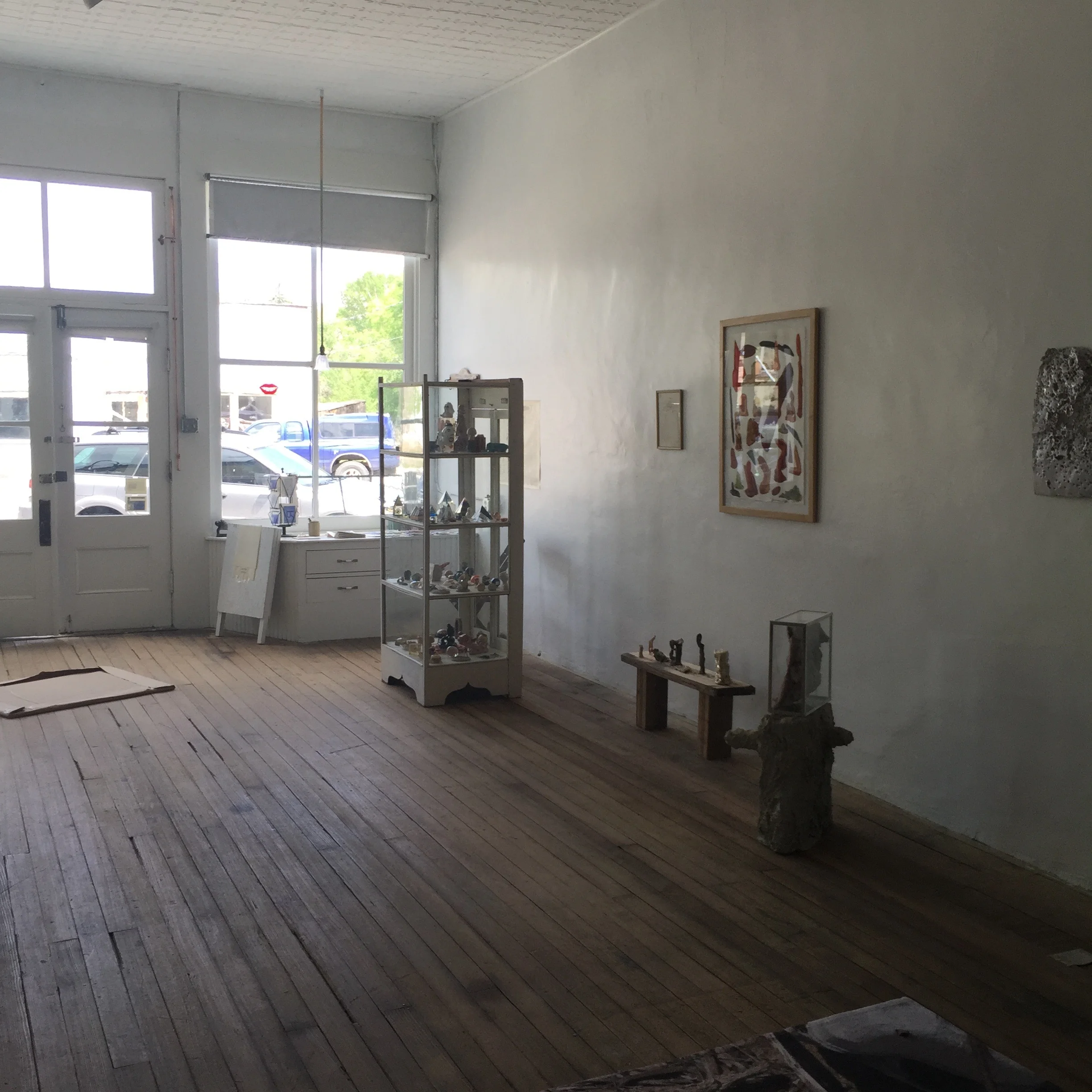 Installation view of group exhibition The Ramble , The Range, Saguache, CO, 2015.