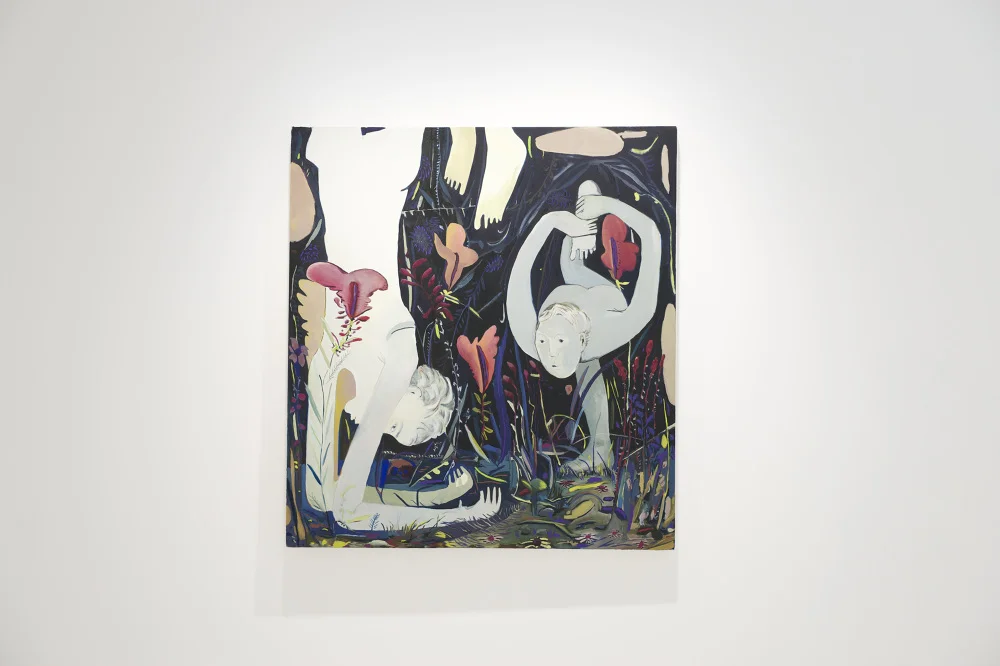 Installation view of group show, Klaus/Someone Else's Map, curated by Hayama Projects, Yeo Workshop, Singapore.