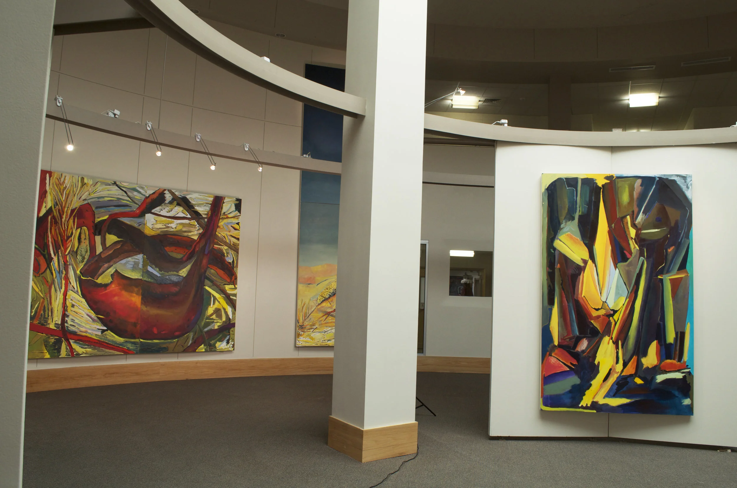Installation View of Giant Rock, 1999 , Clyde Snook Gallery, Adam State University. Alamosa, CO, 2015.