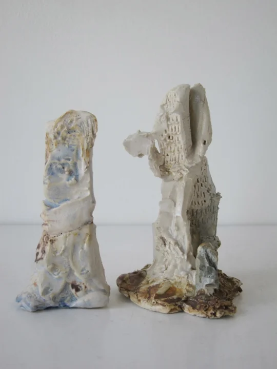 Stoneware and Glaze, 4 x 2 1/2, 4 x 2 inches, 2014.