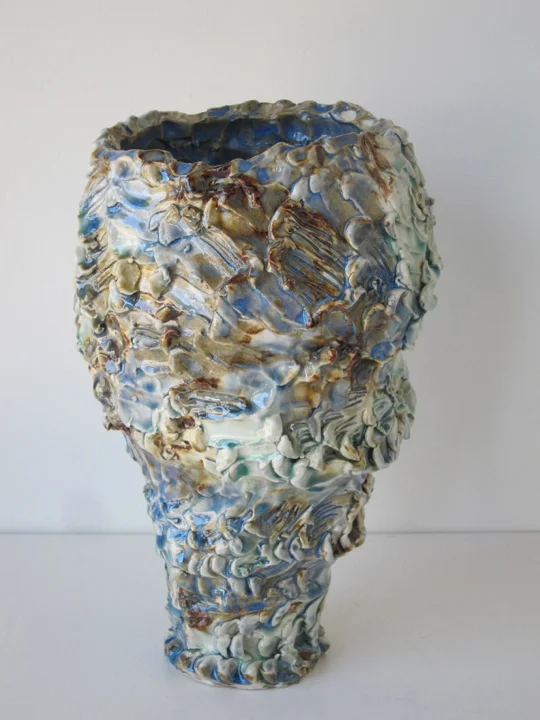 Stoneware and Glaze, 12 x 7 x 7 inches, 2017.