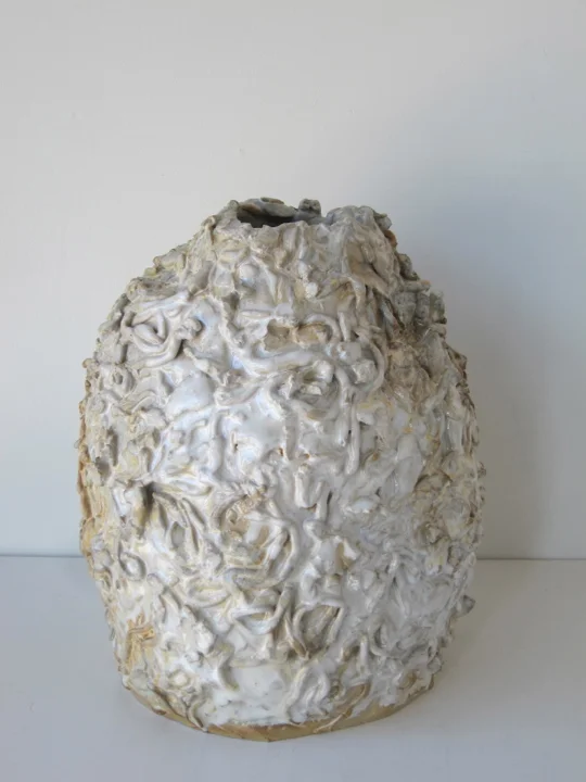 Stoneware and Glaze, 11 1/2 x 9 x 9 inches, 2017.