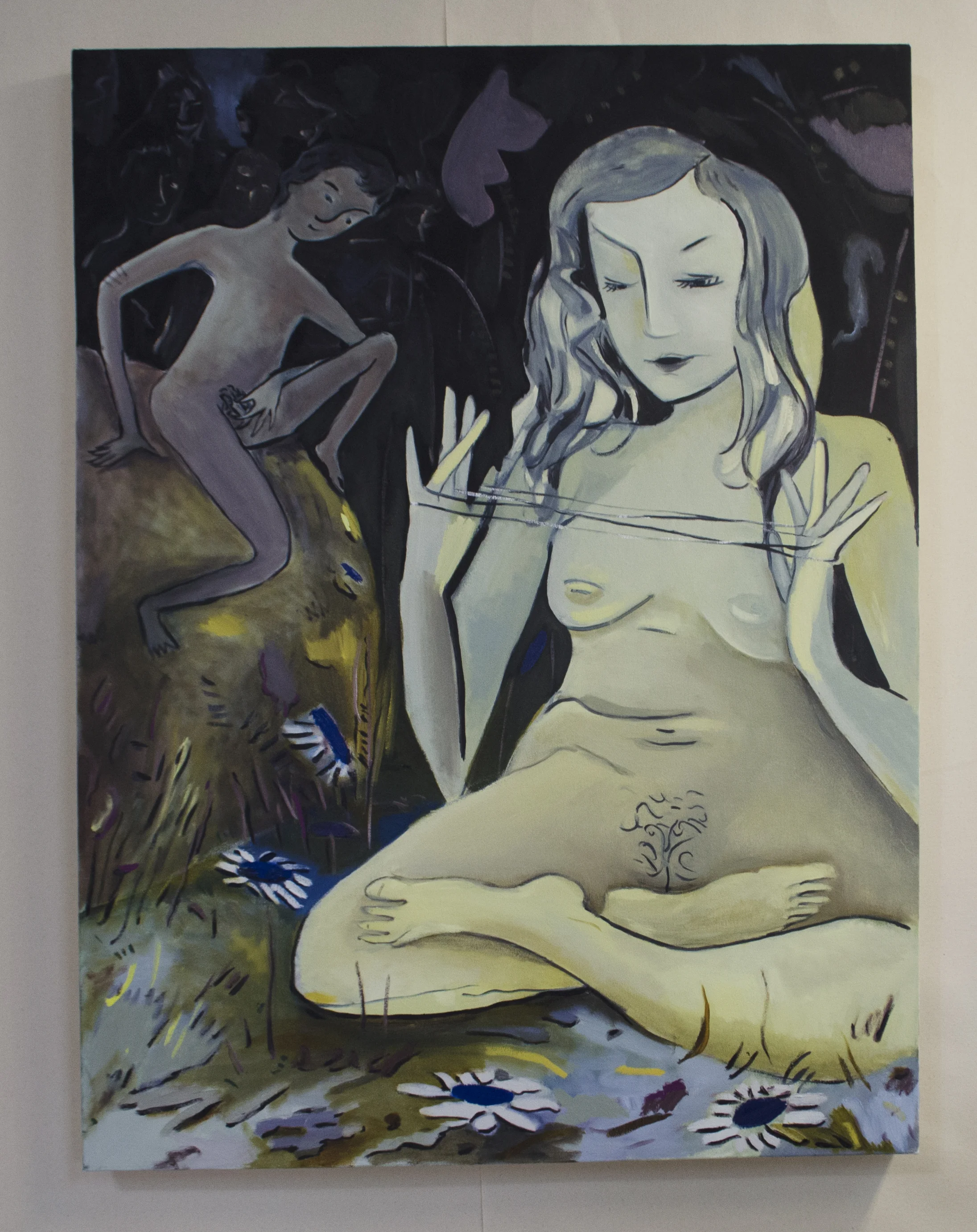 Untitled, 30x40 inches, oil on canvas, 2017. (04.071.PTG) Produced in the spring in Colorado. © Courtesy of Jasmine Little