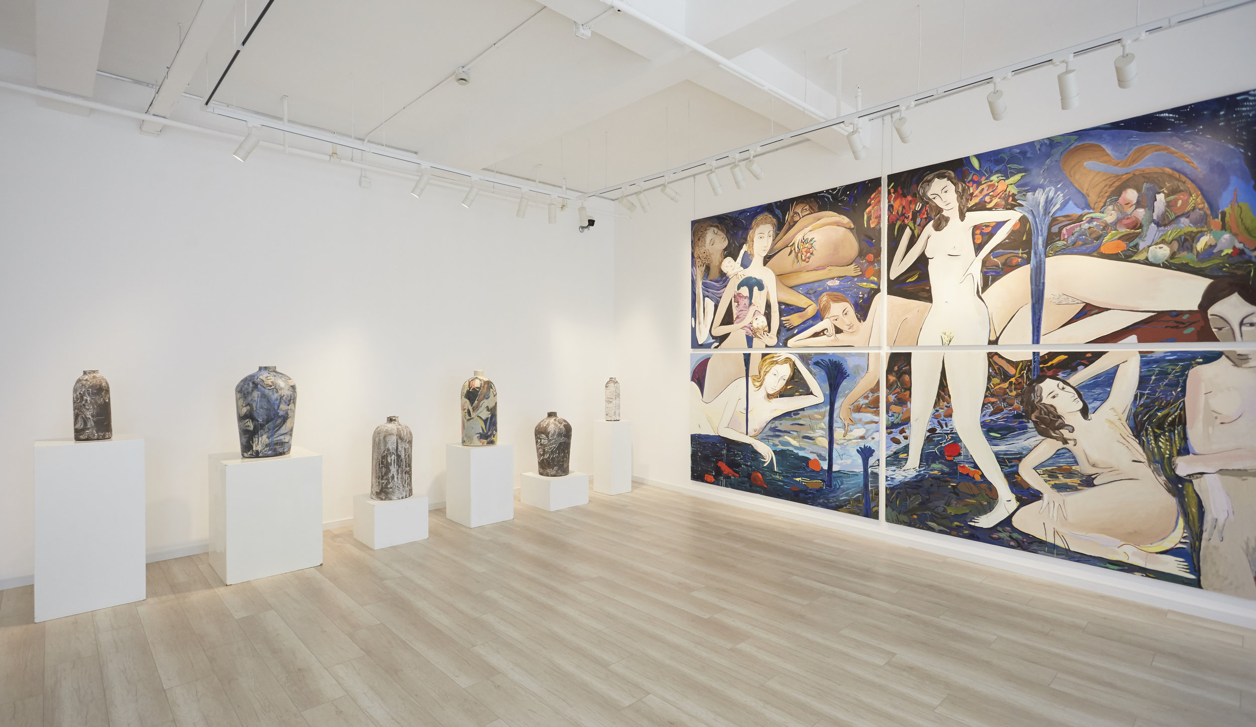 Installation View Earth & Water , Galerie Dumonteil, Shanghai, China, 2018.