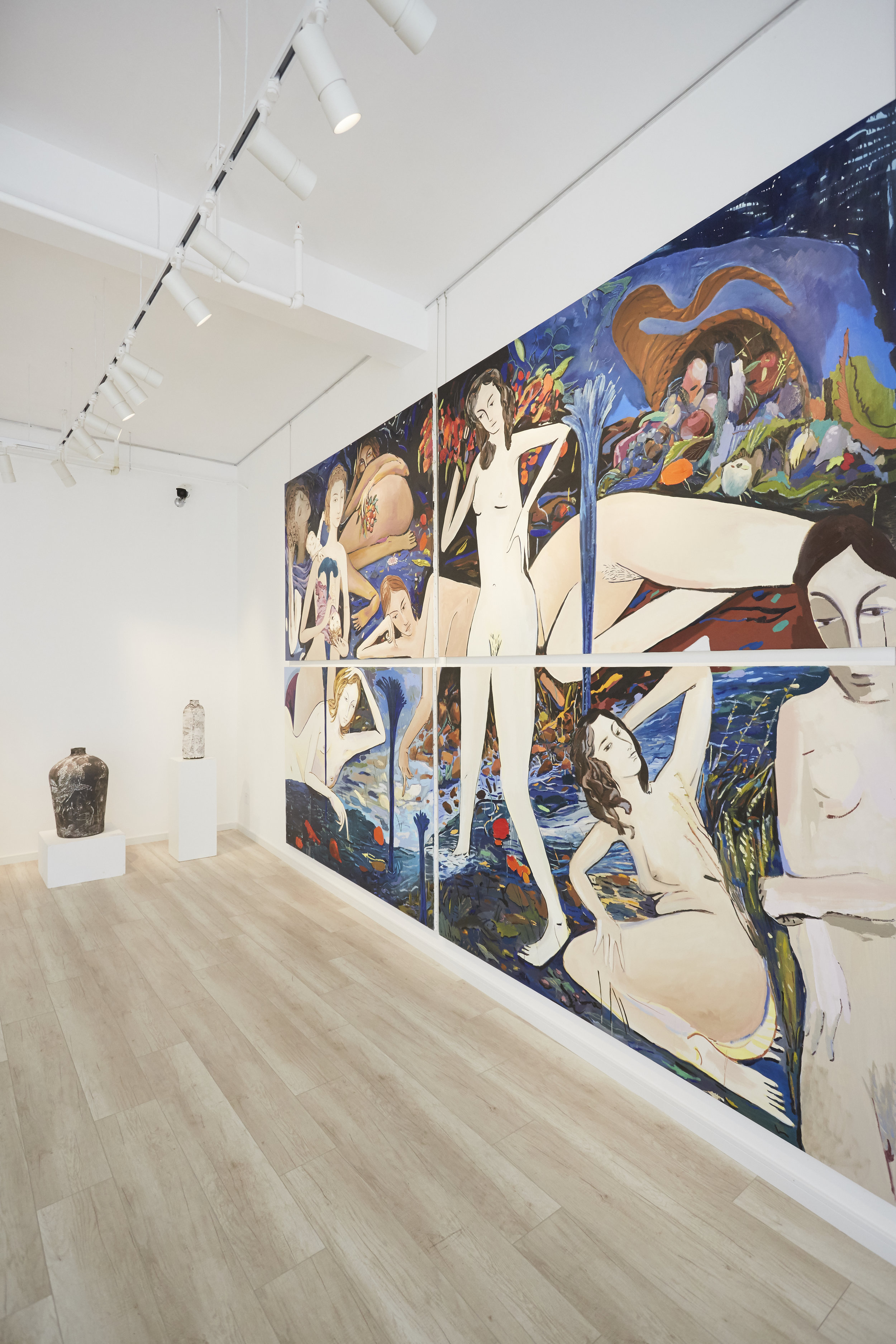 Installation View Earth & Water , Galerie Dumonteil, Shanghai, China, 2018.