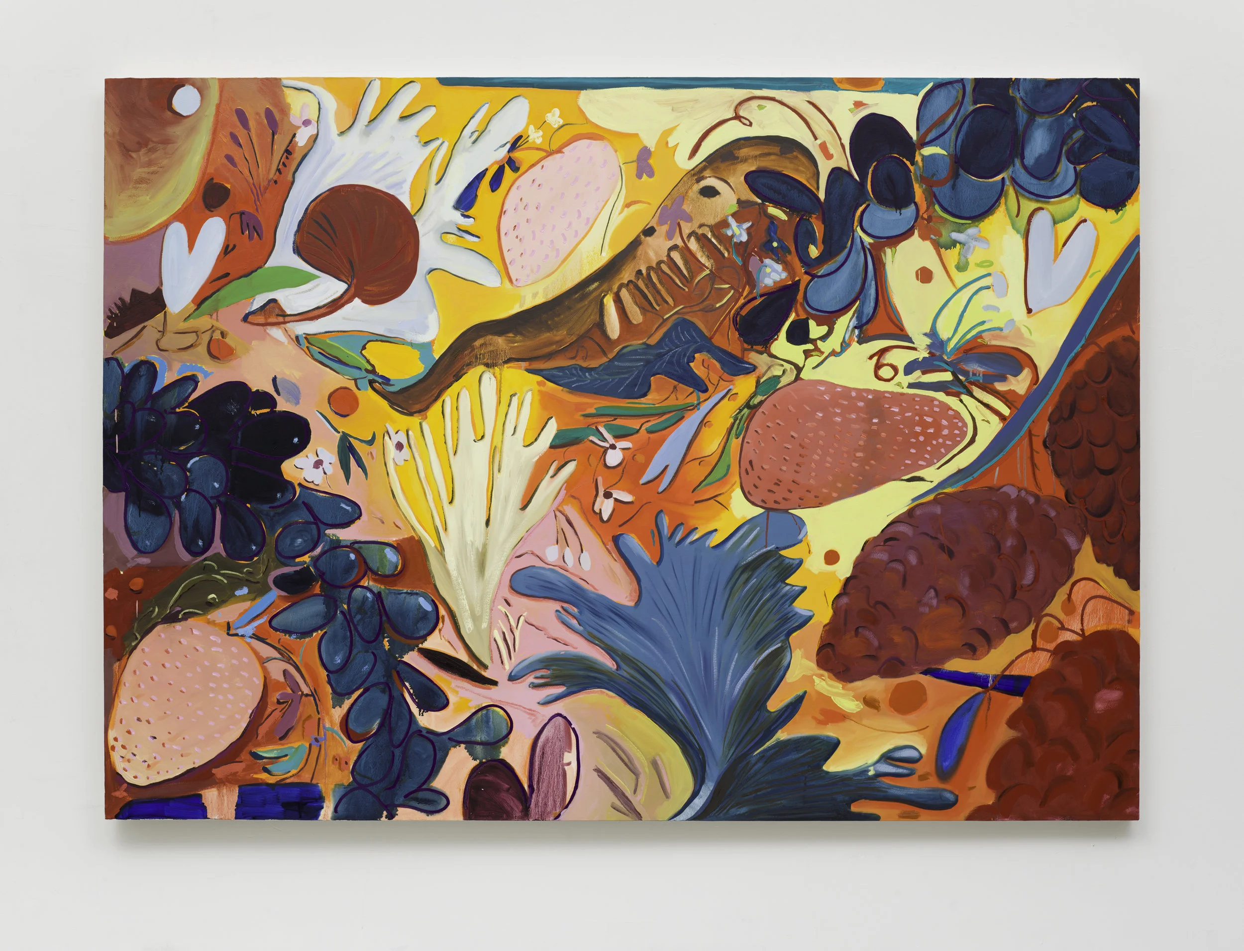 Fruit Still Life 4, Oil on Canvas, 66”x92”.