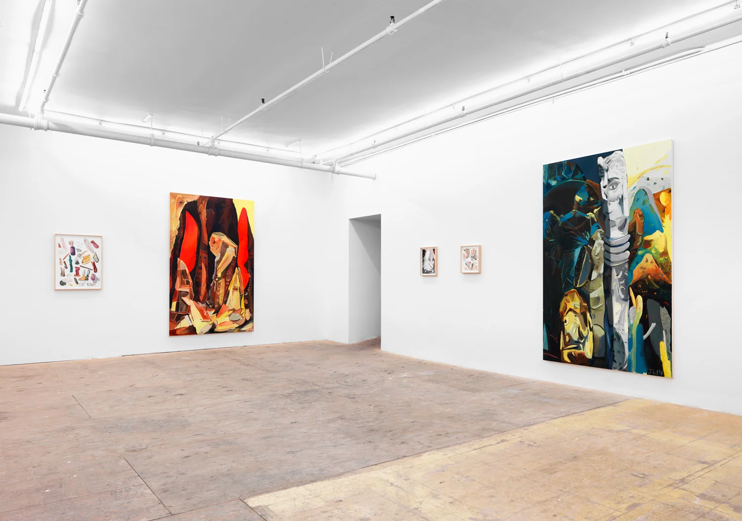 Installation View Johannes Vogt, New York, 2018.