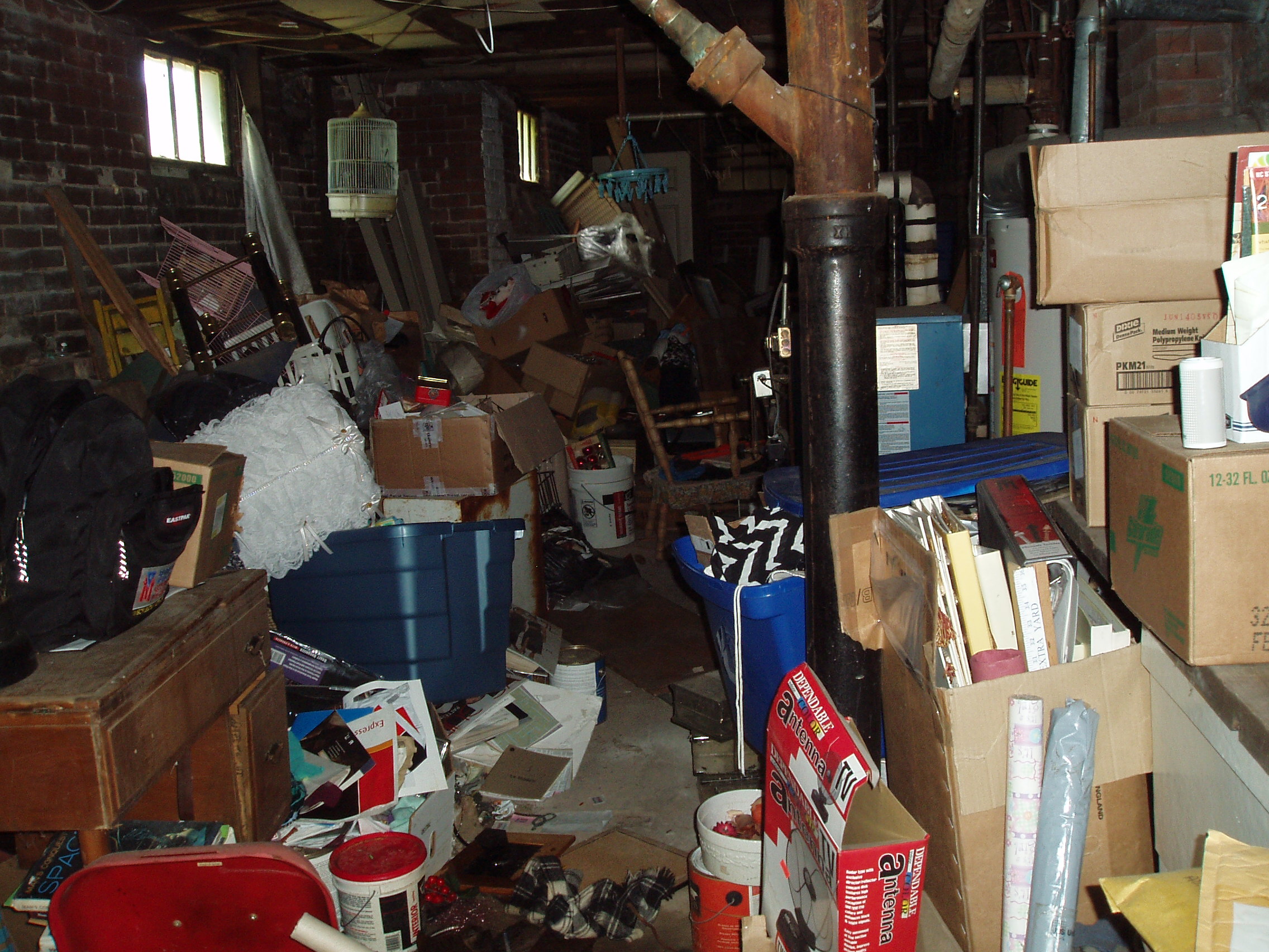  have an unfinished basement turned unruly? &nbsp;call today and clear it out! 