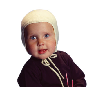 LanaCare Organic Merino Wool Baby Hat size 0-3m in natural $31.00 Wants 1 PURCHASED