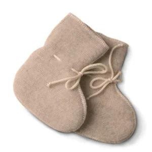 LanaCare Organic Merino Wool Booties size 0-4m in soft sand $31.50 Wants 1 PURCHASED