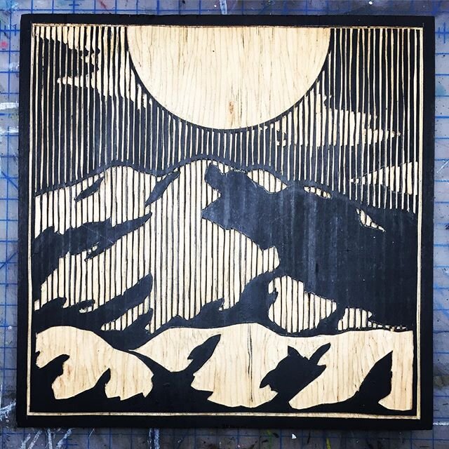 Mountains of my mind (California)

#printmaking #blockcarving #ididntprintittho #highcontrast #mountains #art