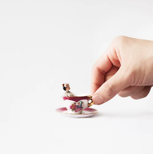 I was inspired to start a personal “mini” project. I wanted to incorporate my collection of tiny trinkets growing up, experiences from my youth, and my perspective as a small girl. The “mini” project will portray an exaggerated miniature version of myself exploring unlikely places. These photographs will be a glimpse into my imagination with hopes of conveying that there is beauty in all (small) things. Stayed tuned and thank you for your support! Follow ette janette on Tumblr + Instagram