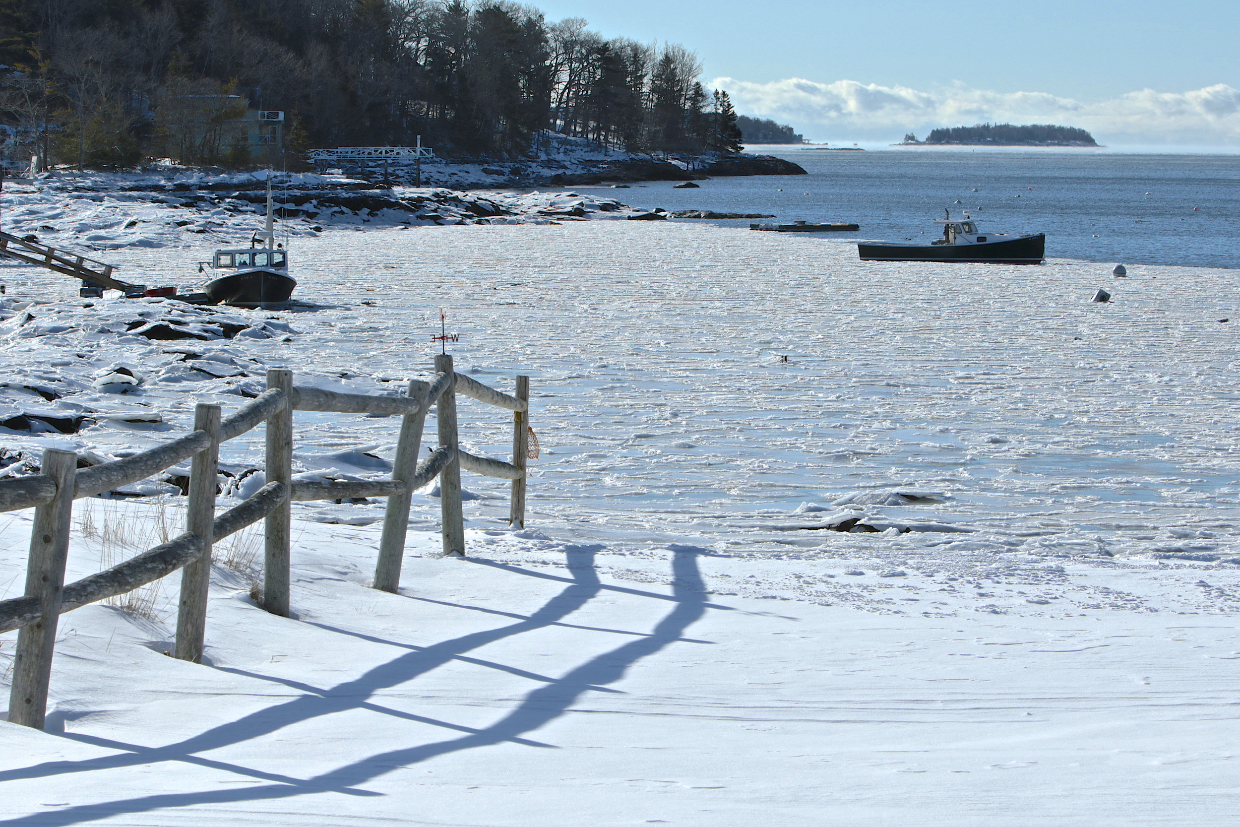 January: East Boothbay