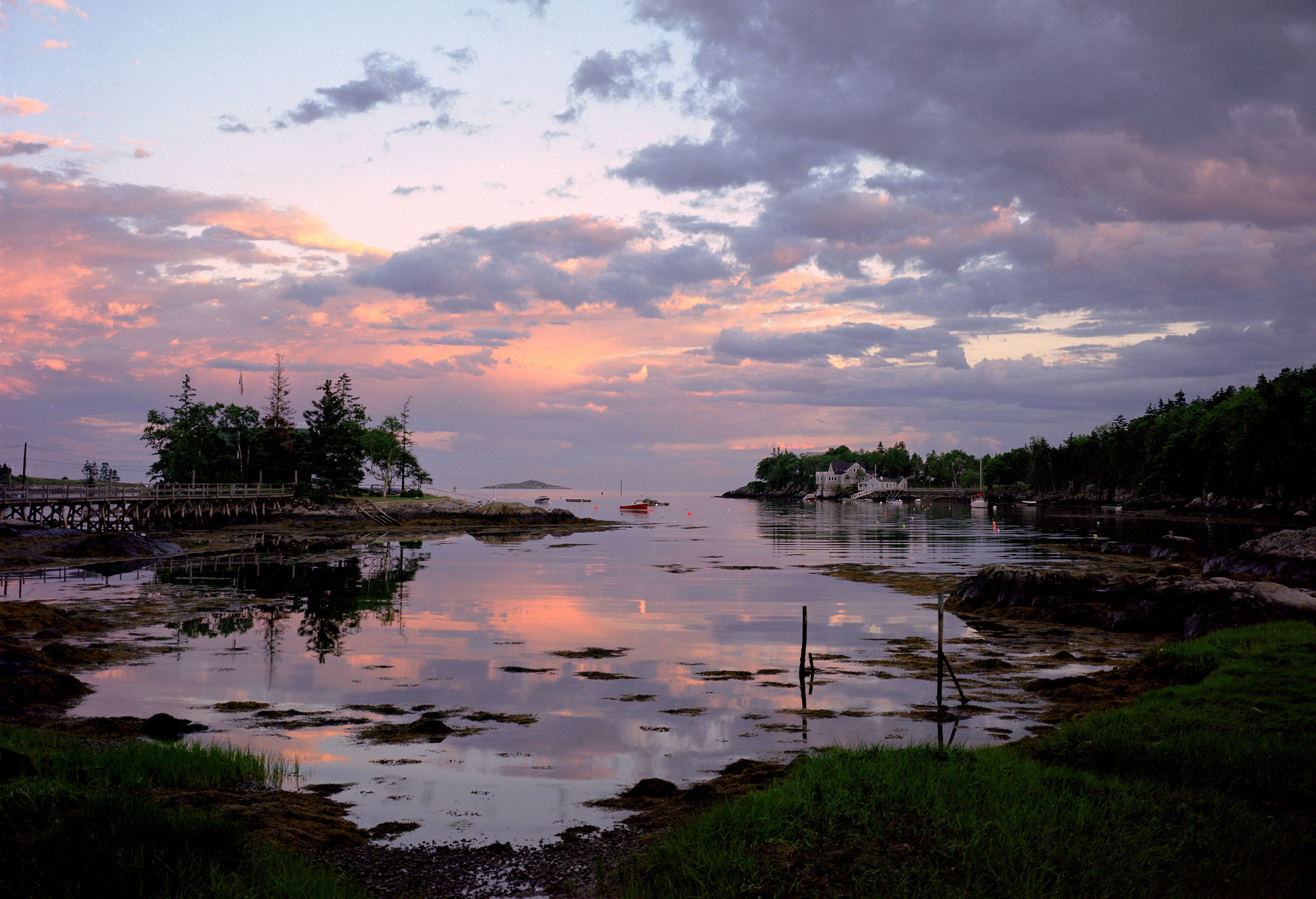 September: Little River, East Boothbay