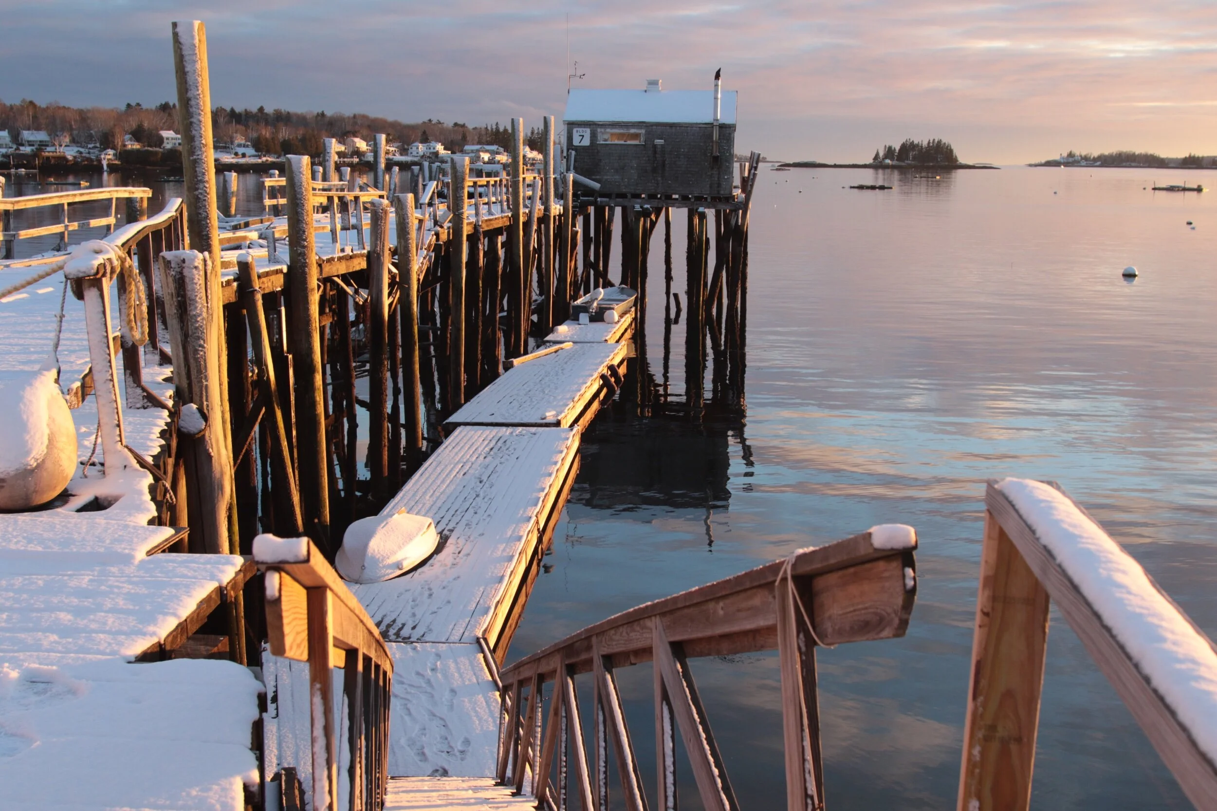 January: Boothbay Harbor