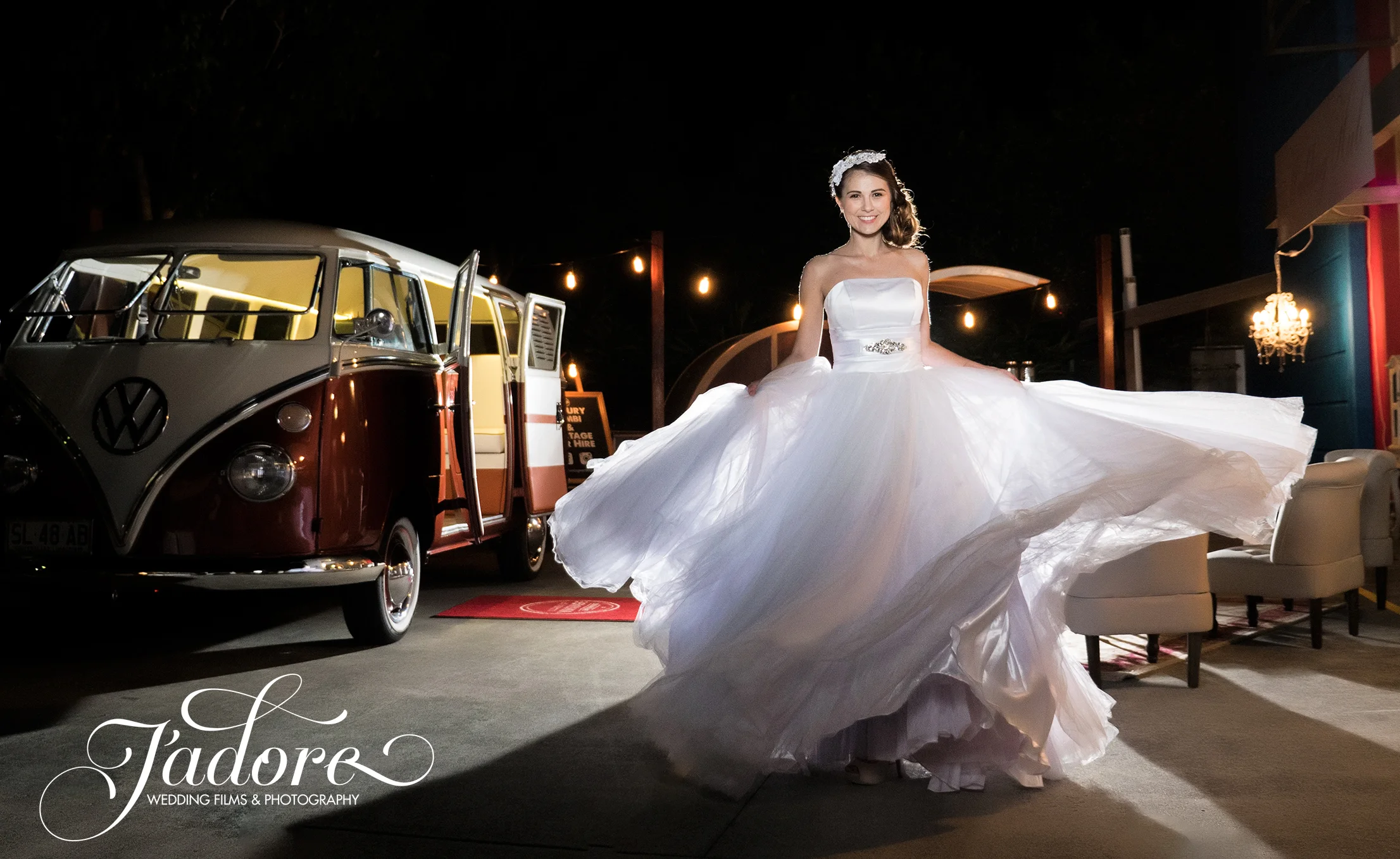 Emily adding a bit of movement in her House of Serendipity Gown 