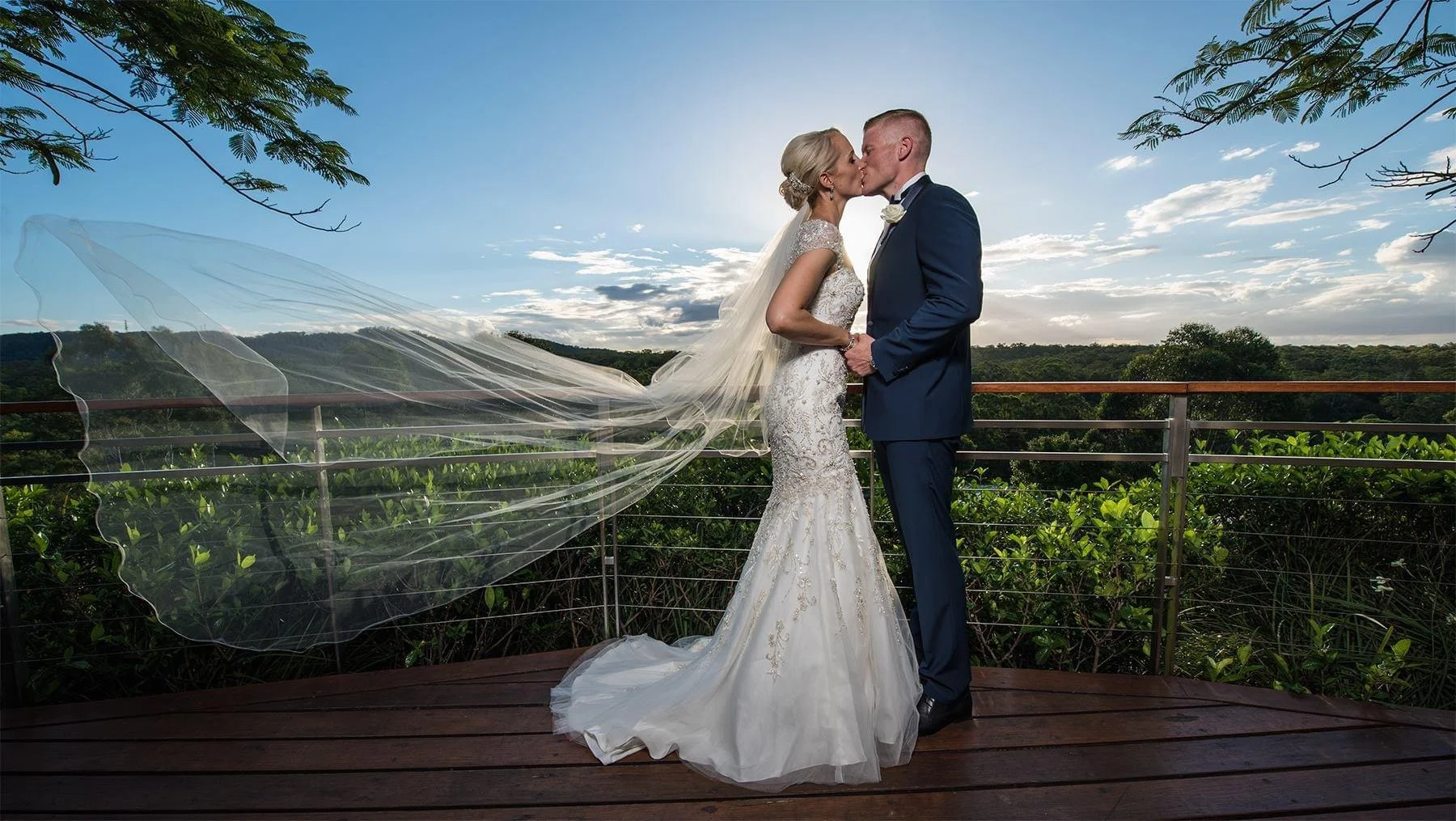 Relive the magic of Drew &amp; Kacee's 9th Wedding anniversary with their Sirromet Winery wedding in Brisbane