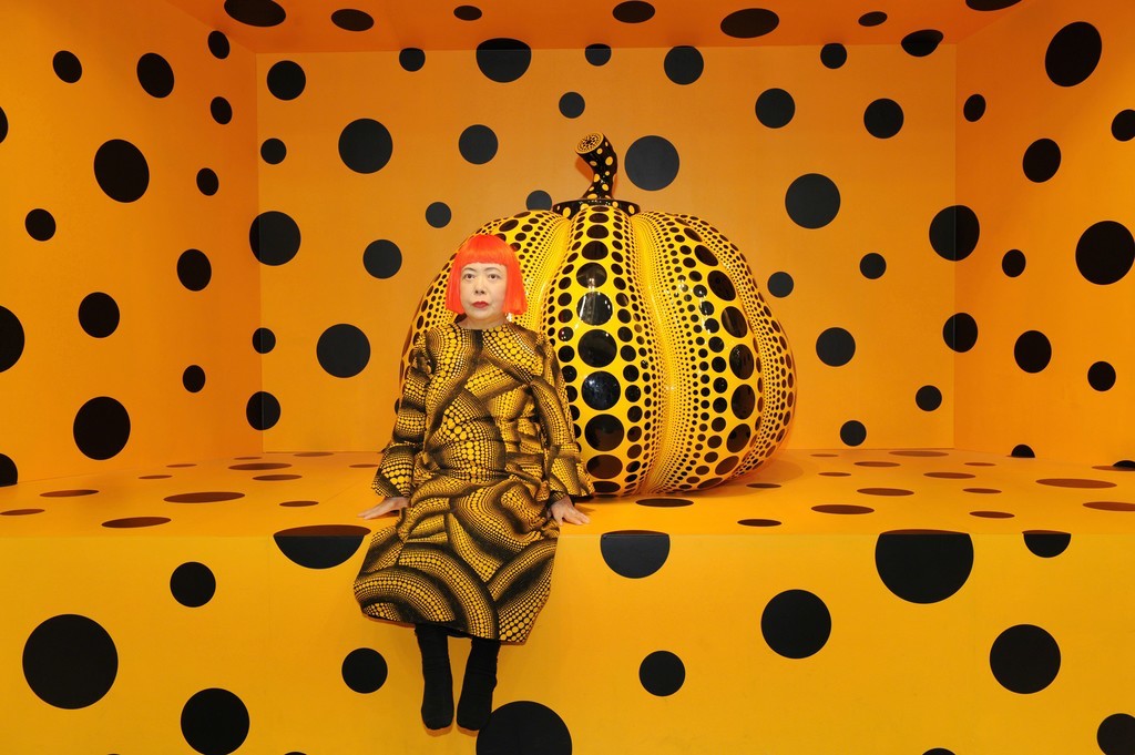 Yayoi Kusama via Artsy