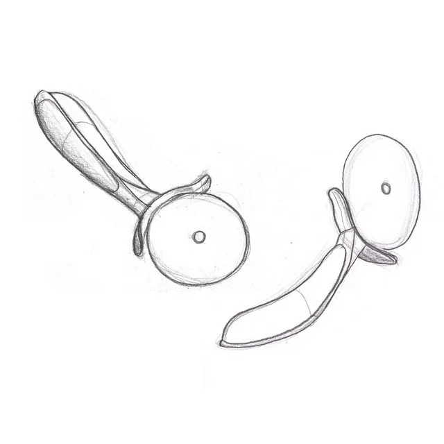 PIZZA CUTTER #industrialdesign #productdesign #practice #draw #design #sketch #pizzacutter #sketch