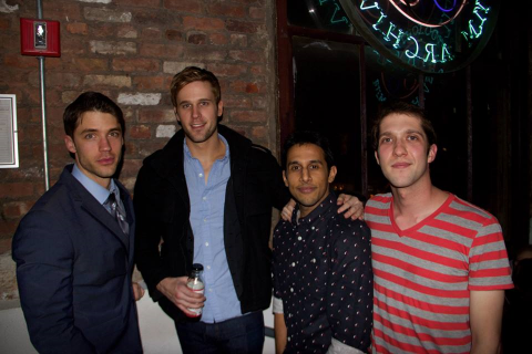 Cast and Director photo - David Gregory, Dan Amboyer, moi, and Dir. Michael Morgenstern at the Anthology Film Archives, NYC. April 1, 2014. Visit Lily In the Grinder's facebook page for more pics and updates on this film!