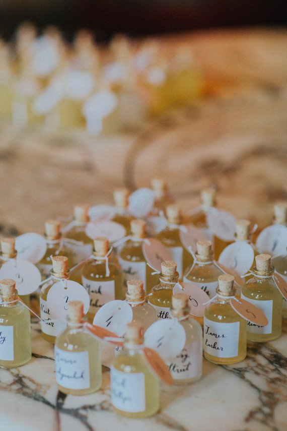 Holly and Gareth Boozy Escort Cards - Photograph by We Heart Pictures