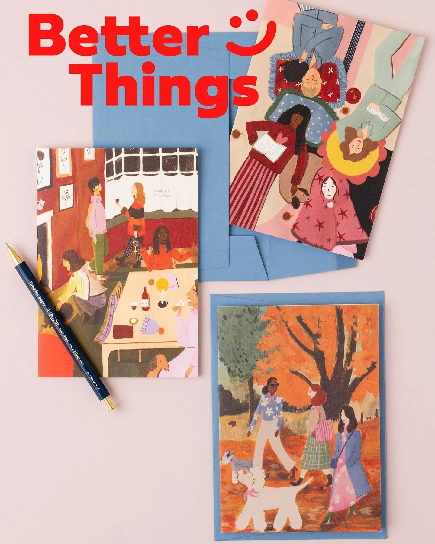 Opening today! I&rsquo;m very excited that a selection of my work will be part of the autumn curation at @betterthingslondon in Forest Hill. 🍁🍎

My work will be in good company, there are 20+ independent brands in the autumn edit!