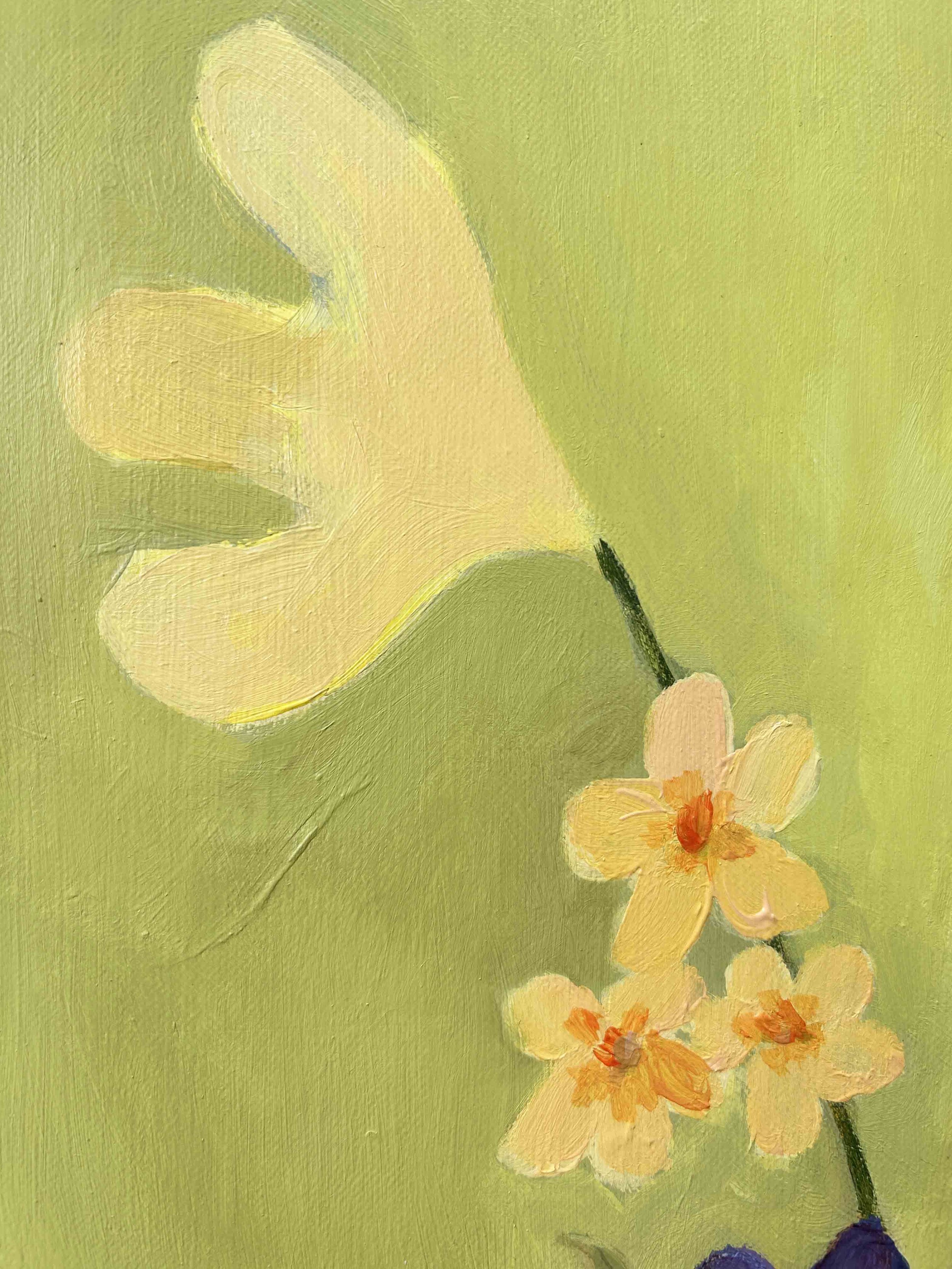 Flower frog close up yellow detail.jpg