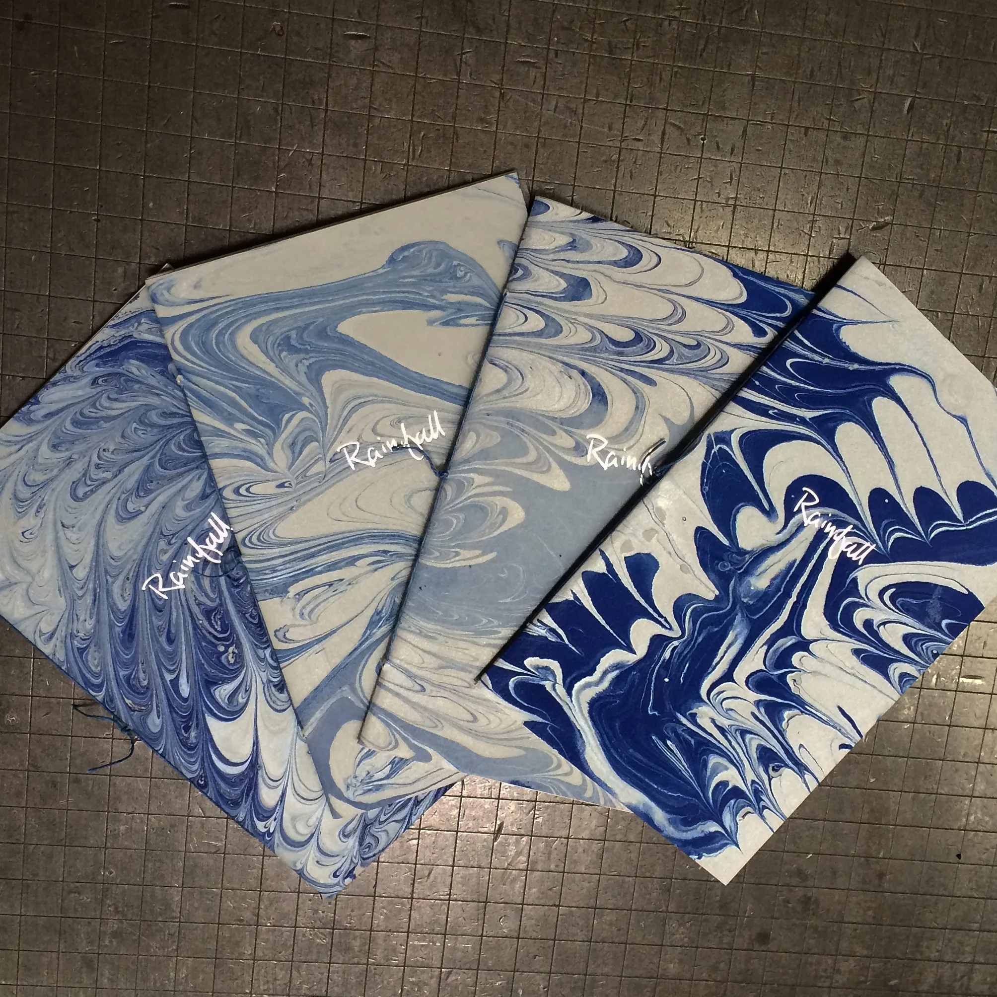 Rainfall recording notebooks