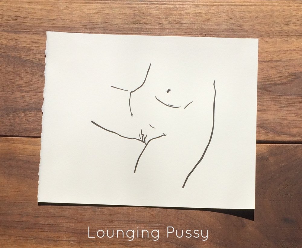 The Pussy Prints — LADYBONES Print Co.