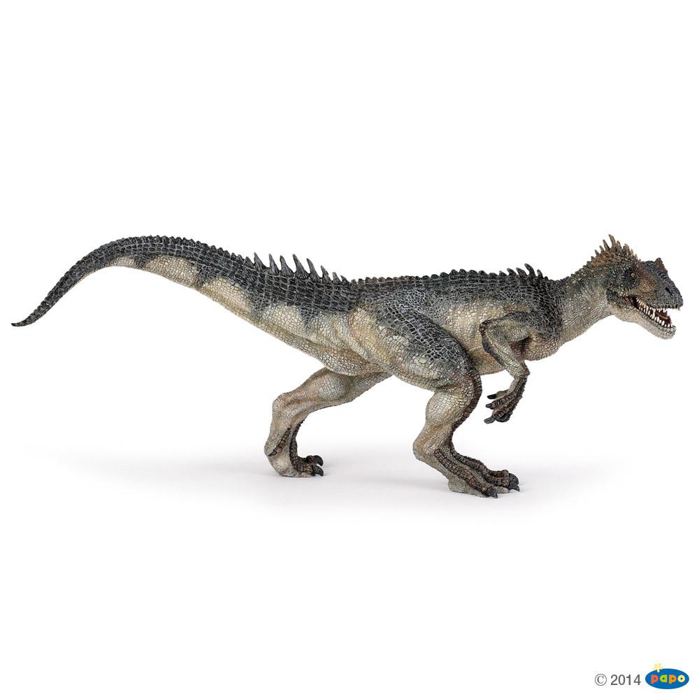 handbemalt Allosaurus Dinosaurier NEU mit Etikett PAPO 55016 